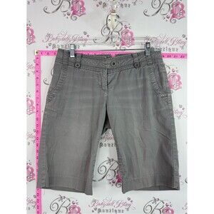 Plum shorts long style cargo y2k Gray Casual Mid-Length Shorts